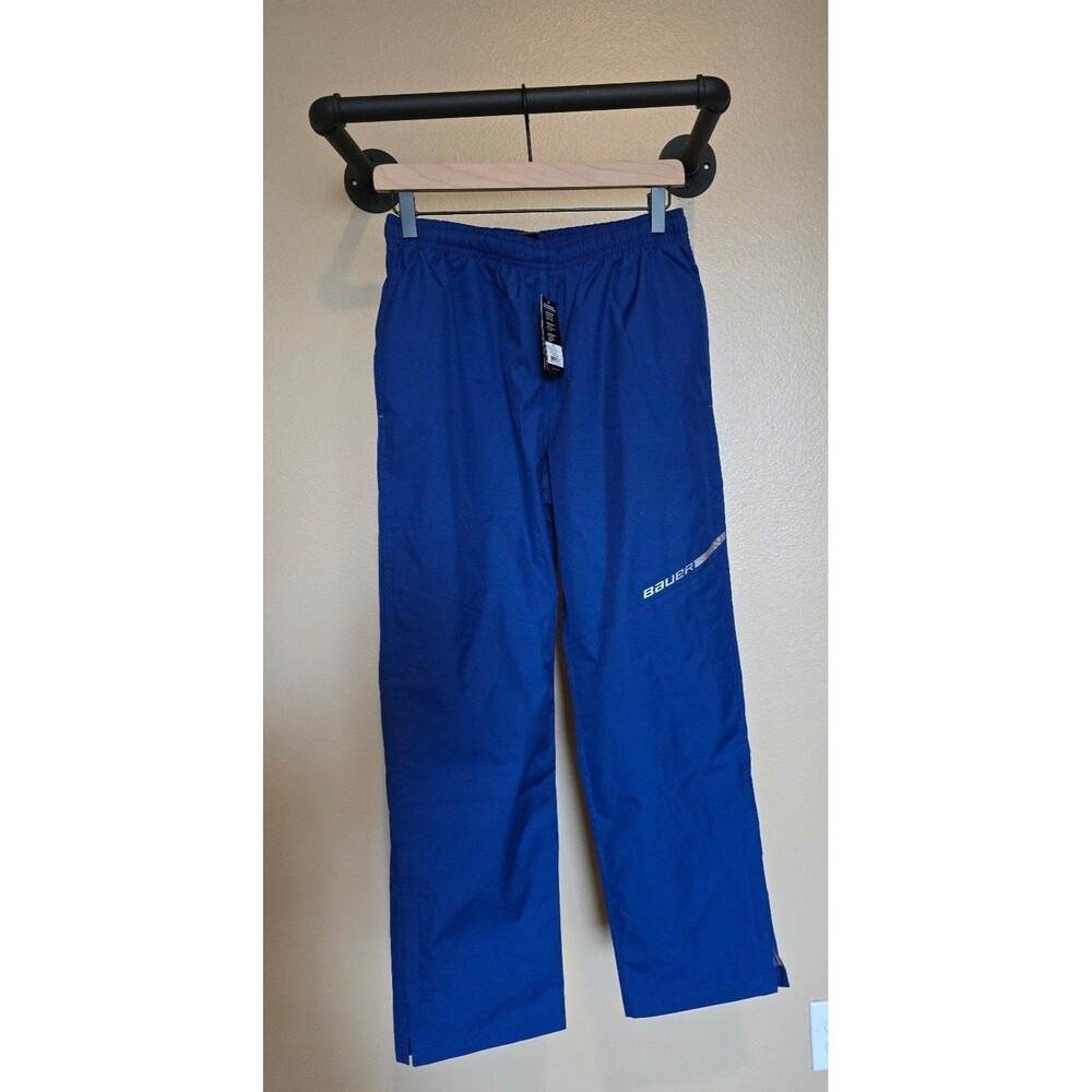 Youth size XL blue Bauer hockey wam up pants NWT